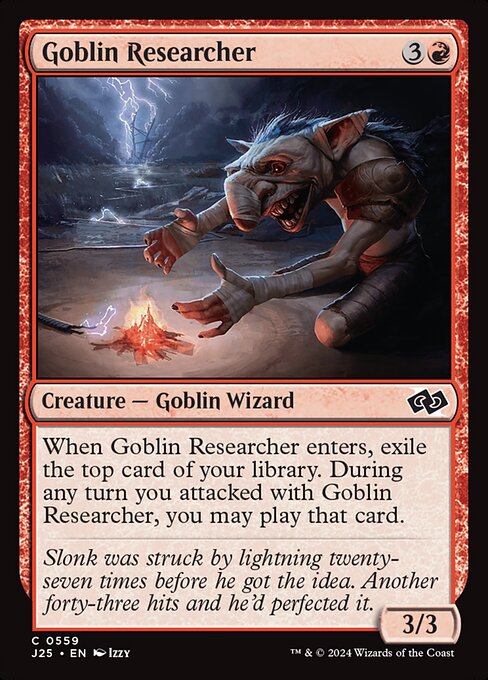 Foundations Jumpstart - 559 - Goblin Researcher - Common