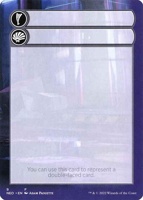 Kamigawa: Neon Dynasty Substitute Cards - 9 - Double-Faced Substitute Card - Common