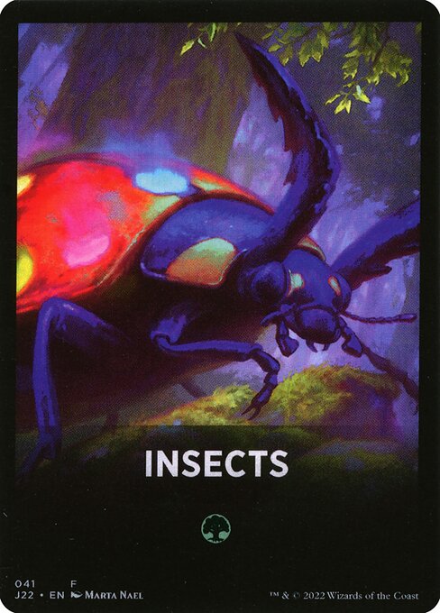 Jumpstart 2022 Front Cards - 41 - Insects - Common
