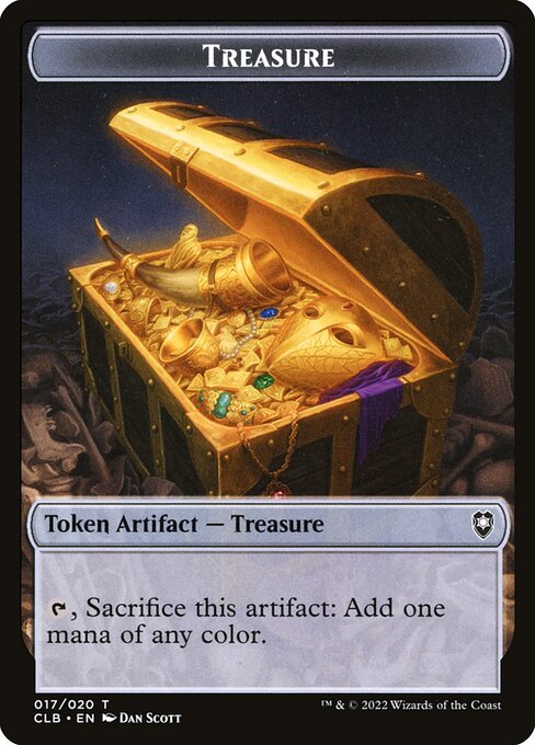 Battle for Baldur's Gate Tokens - 17 - Treasure - Common