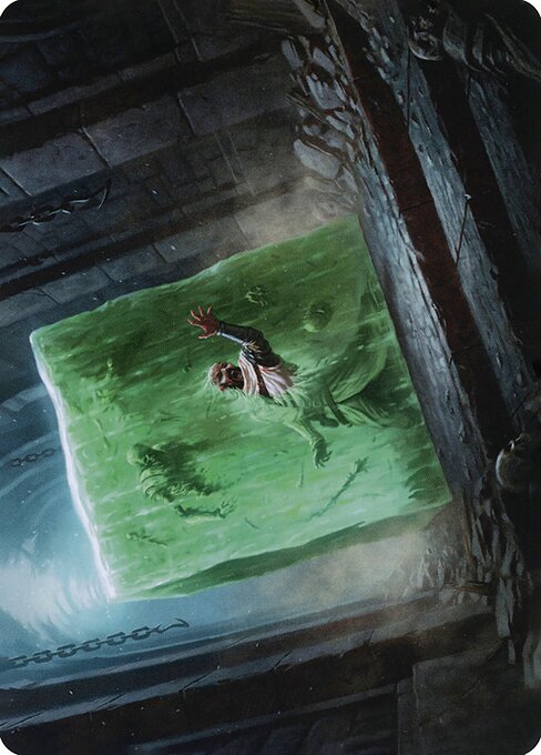 Adventures in the Forgotten Realms Art Series - 7 - Gelatinous Cube // Gelatinous Cube - Common