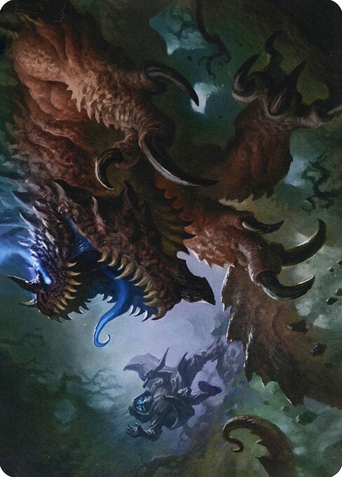 Adventures in the Forgotten Realms Art Series - 9 - Underdark Basilisk // Basilisk - Common
