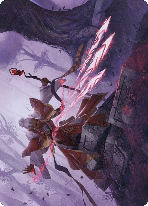 Adventures in the Forgotten Realms Art Series - 48 - Magic Missile // Magic Missile - Common