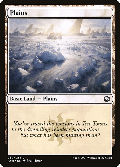 Adventures in the Forgotten Realms - 262 - Plains - Common - Foil