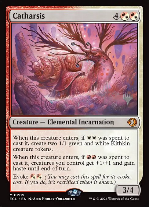 Lorwyn Eclipsed Promos - 209p - Catharsis - Mythic