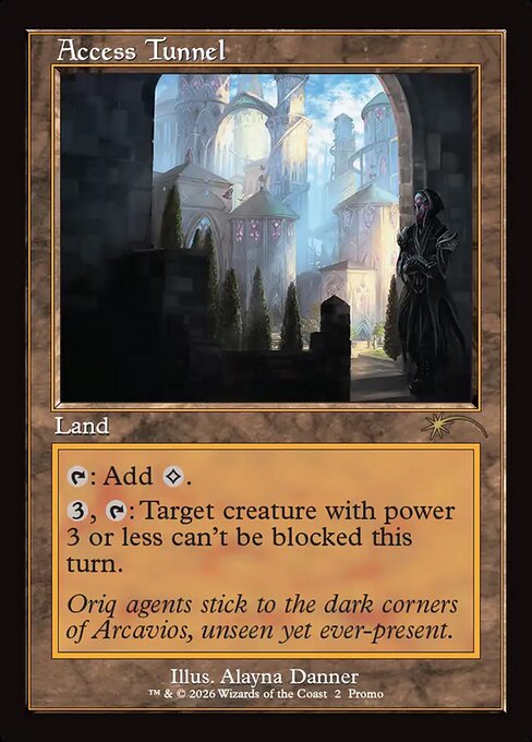 Wizards Play Network 2026 - 9 - Access Tunnel - Rare