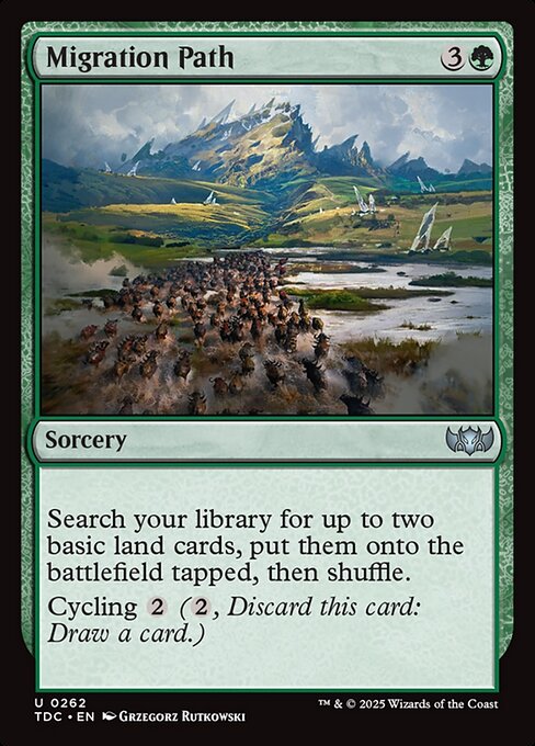 Tarkir: Dragonstorm Commander - 262 - Migration Path - Uncommon