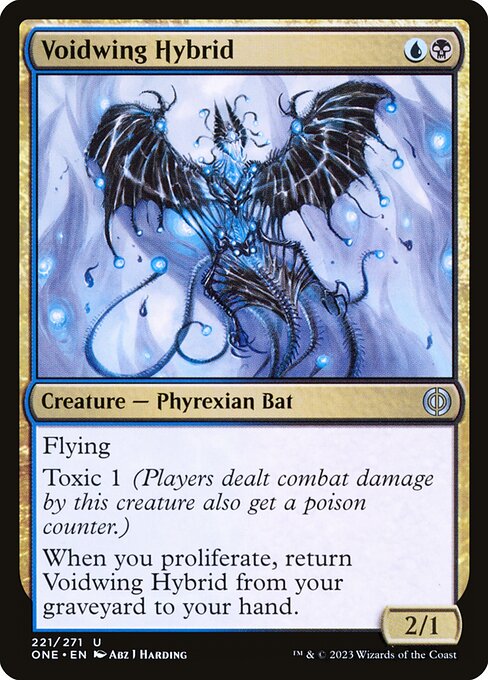 Phyrexia: All Will Be One - 221 - Voidwing Hybrid - Uncommon