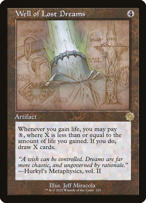 The Brothers' War Retro Artifacts - 125 - Well of Lost Dreams - Rare