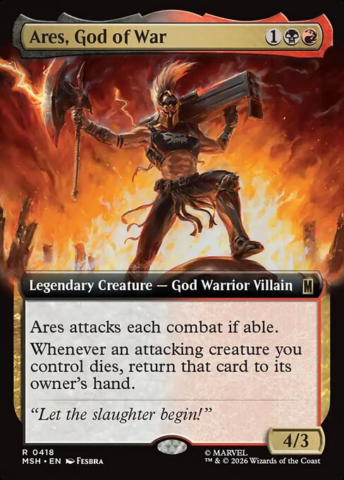 Marvel Super Heroes - 418 - Ares, God of War - Rare