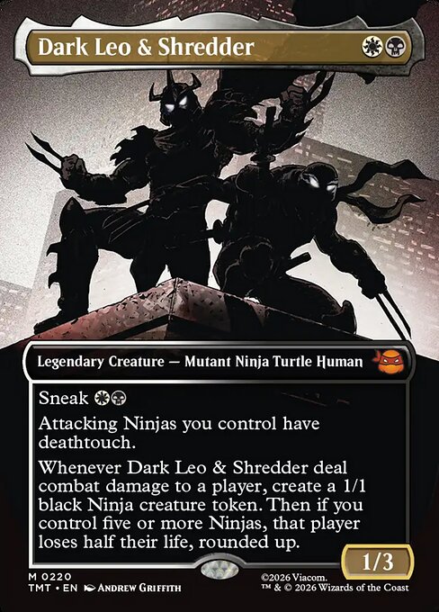 Teenage Mutant Ninja Turtles - 220 - Dark Leo & Shredder - Mythic