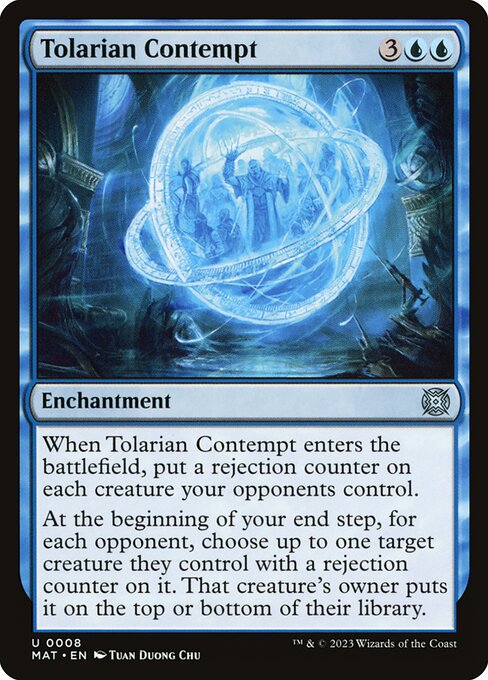 March of the Machine: The Aftermath - 8 - Tolarian Contempt - Uncommon