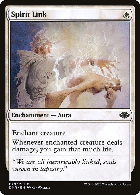 Dominaria Remastered - 29 - Spirit Link - Common