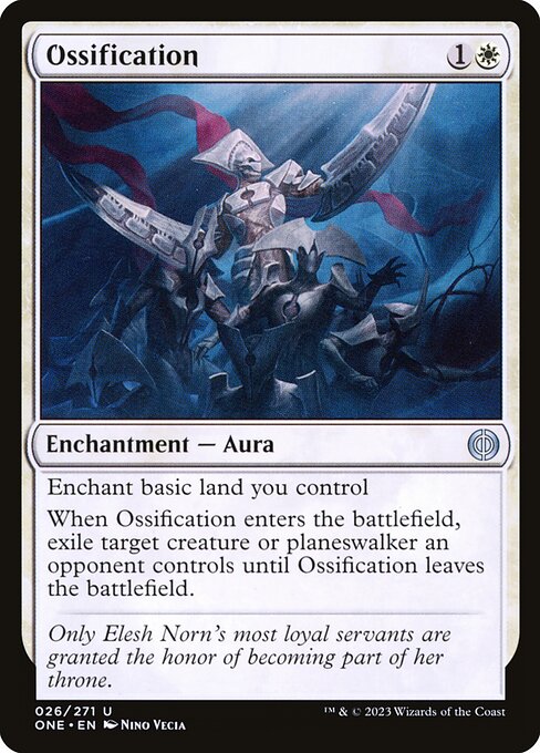 Phyrexia: All Will Be One - 26 - Ossification - Uncommon