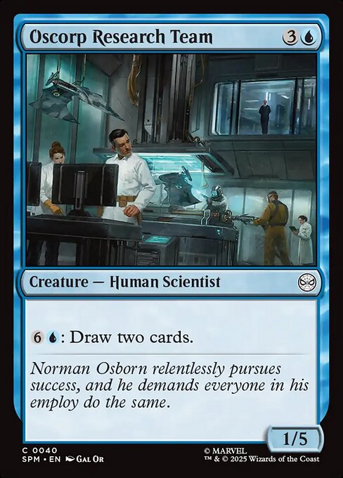 Marvel's Spider-Man - 40 - Oscorp Research Team - Common - Foil