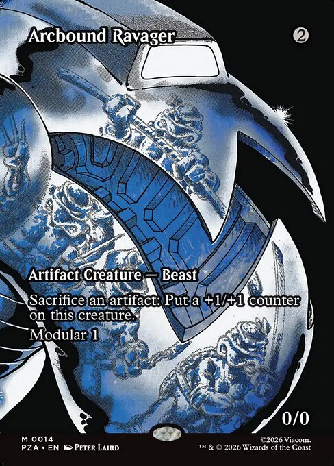 Teenage Mutant Ninja Turtles Source Material - 14 - Arcbound Ravager - Mythic