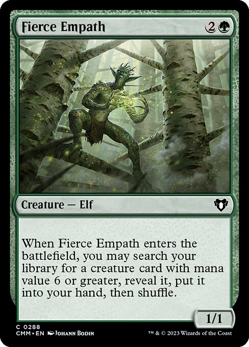 Commander Masters - 288 - Fierce Empath - Common