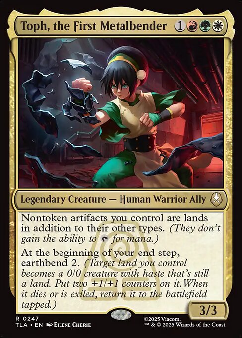 Avatar: The Last Airbender - 247 - Toph, the First Metalbender - Rare