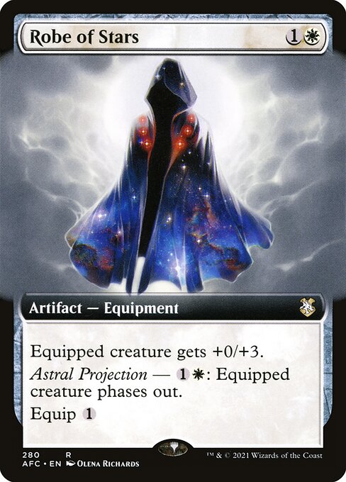 Forgotten Realms Commander - 280 - Robe of Stars - Rare