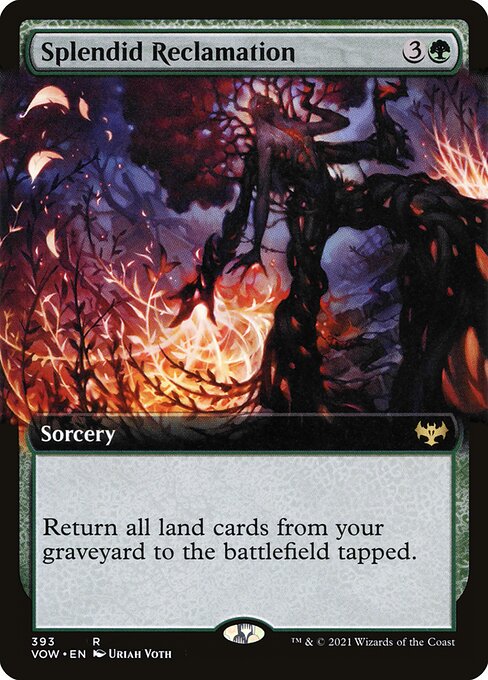 Innistrad: Crimson Vow - 393 - Splendid Reclamation - Rare