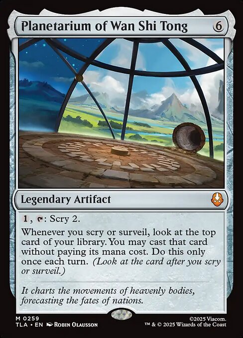 Avatar: The Last Airbender - 259 - Planetarium of Wan Shi Tong - Mythic - Foil