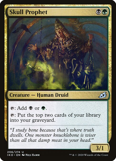 Ikoria: Lair of Behemoths - 206 - Skull Prophet - Uncommon
