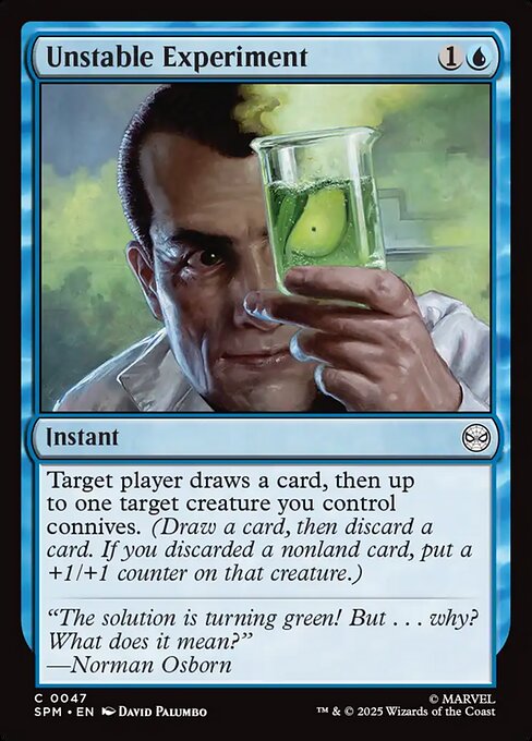 Marvel's Spider-Man - 47 - Unstable Experiment - Common - Foil