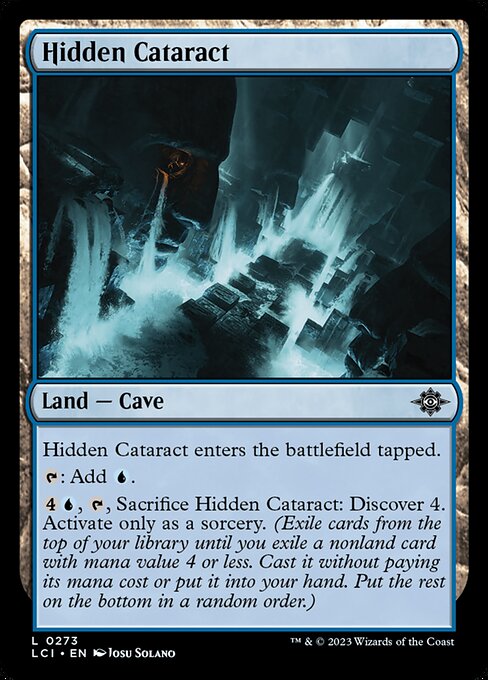 The Lost Caverns of Ixalan - 273 - Hidden Cataract - Common