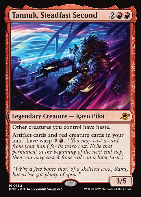 Edge of Eternities - 162 - Tannuk, Steadfast Second - Mythic