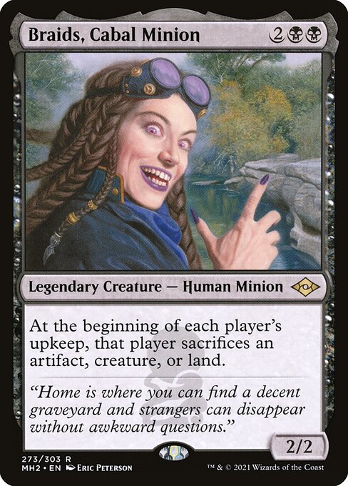 Modern Horizons 2 - 273 - Braids, Cabal Minion - Rare