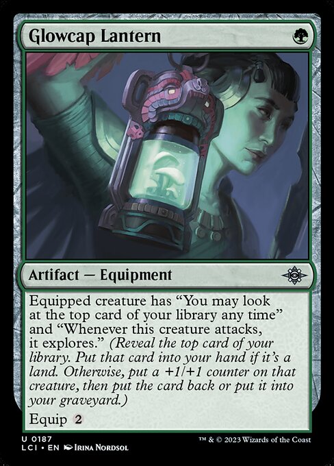The Lost Caverns of Ixalan - 187 - Glowcap Lantern - Uncommon