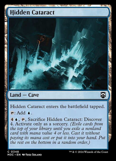 Modern Horizons 3 Commander - 348 - Hidden Cataract - Common