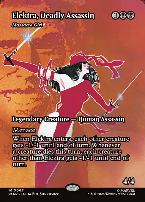 Marvel Universe - 67 - Massacre Girl - Mythic