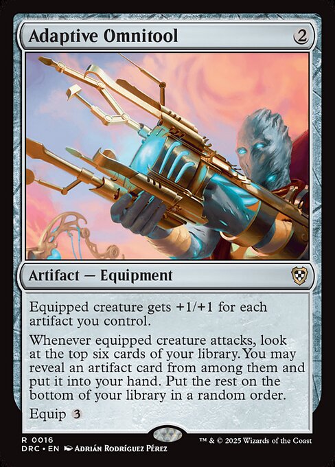 Aetherdrift Commander - 16 - Adaptive Omnitool - Rare