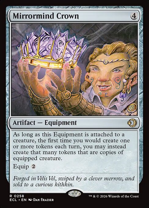 Lorwyn Eclipsed - 258 - Mirrormind Crown - Rare