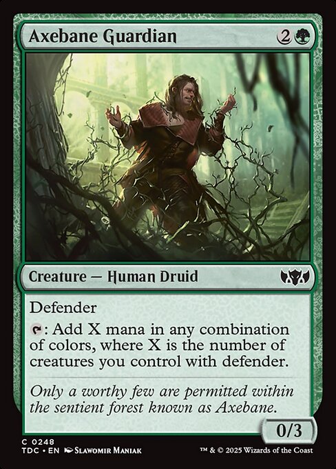 Tarkir: Dragonstorm Commander - 248 - Axebane Guardian - Common