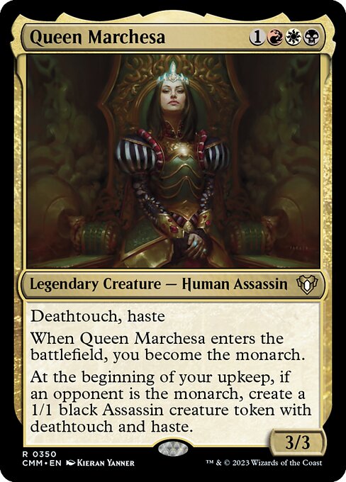 Commander Masters - 350 - Queen Marchesa - Rare