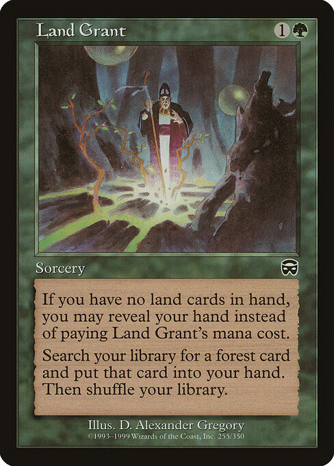 Mercadian Masques - 255 - Land Grant - Common