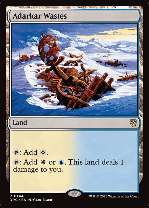 Aetherdrift Commander - 144 - Adarkar Wastes - Rare