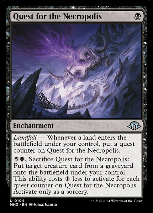 Modern Horizons 3 - 104 - Quest for the Necropolis - Uncommon