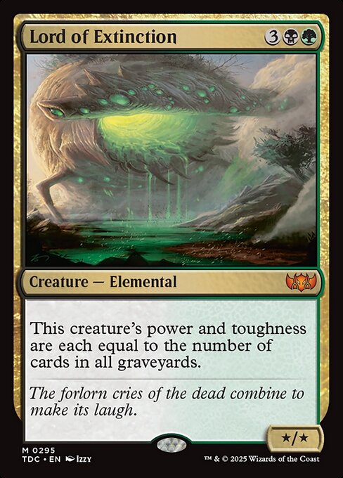 Tarkir: Dragonstorm Commander - 295 - Lord of Extinction - Mythic