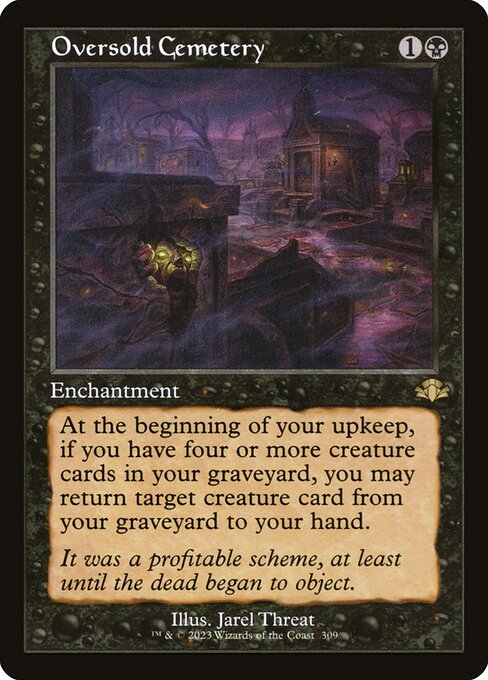 Dominaria Remastered - 309 - Oversold Cemetery - Rare