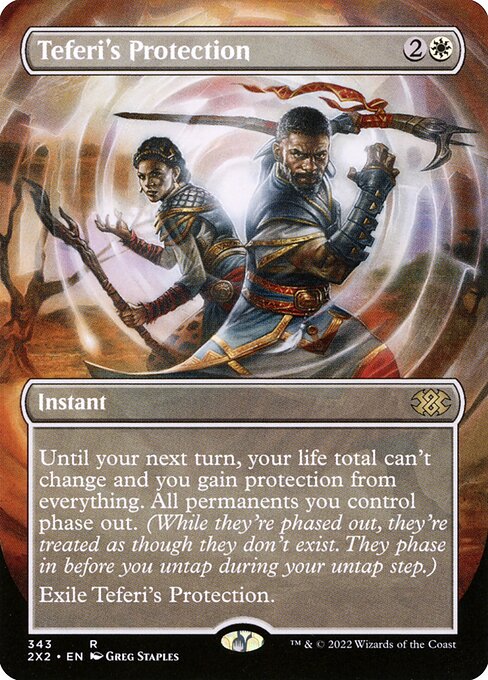 Double Masters 2022 - 343 - Teferi's Protection - Rare