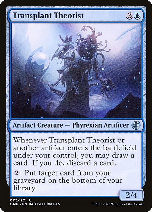 Phyrexia: All Will Be One - 73 - Transplant Theorist - Uncommon