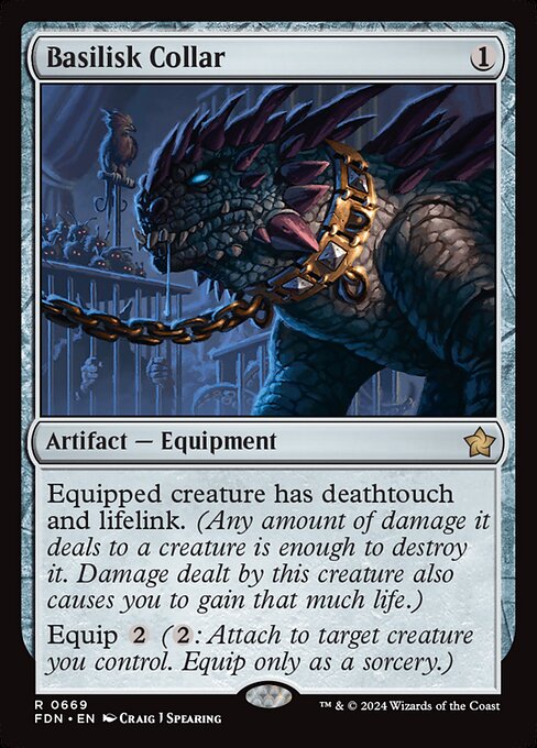 Foundations - 669 - Basilisk Collar - Rare