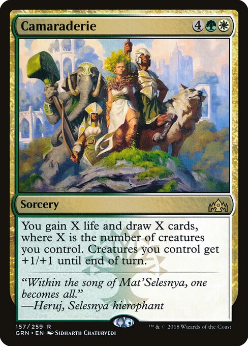 Guilds of Ravnica - 157 - Camaraderie - Rare