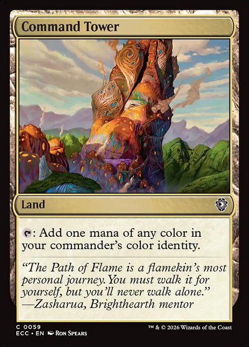 Lorwyn Eclipsed Commander - 59 - Command Tower - Common