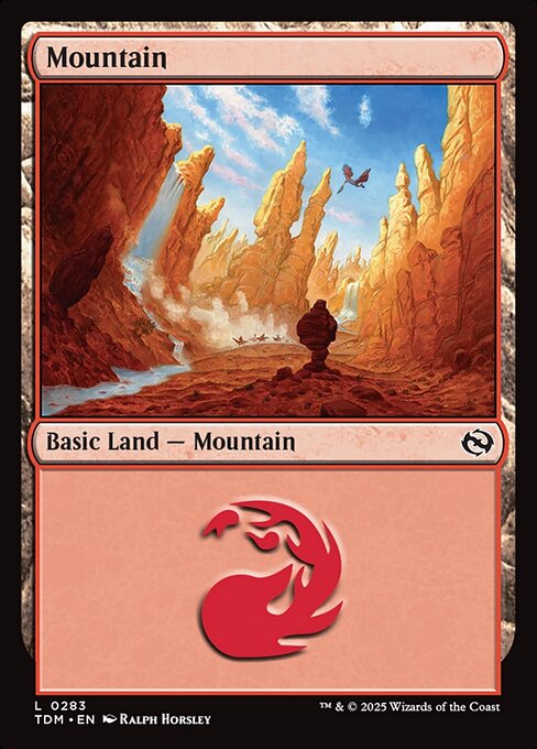 Tarkir: Dragonstorm - 283 - Mountain - Common