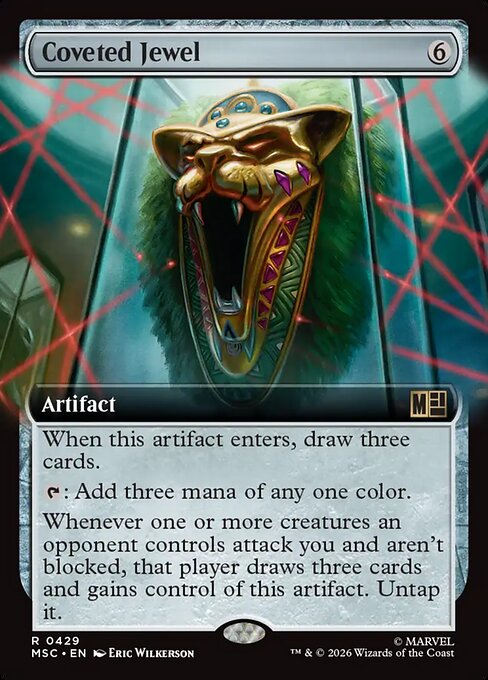 Marvel Super Heroes Commander - 429 - Coveted Jewel - Rare