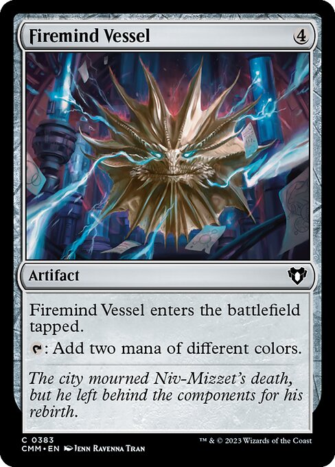 Commander Masters - 383 - Firemind Vessel - Common